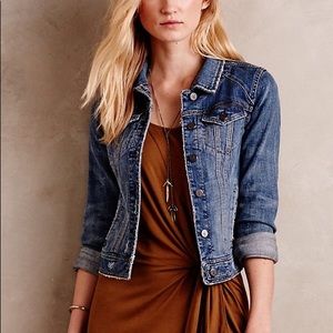 Anthropologie Pilcro Classic Denim Jacket